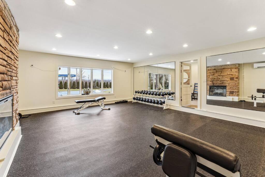 Luxury-Cabin Mount View *Gym*Game Room *Fire Place Lehighton Exterior photo